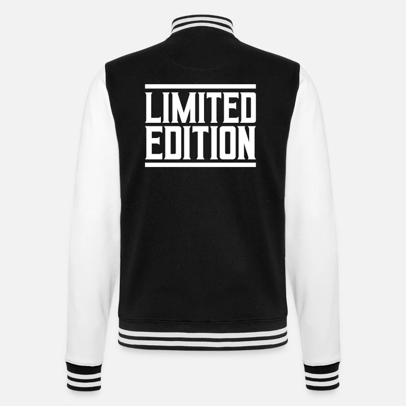 Limited Edition - College Sweat Jacket - black/white