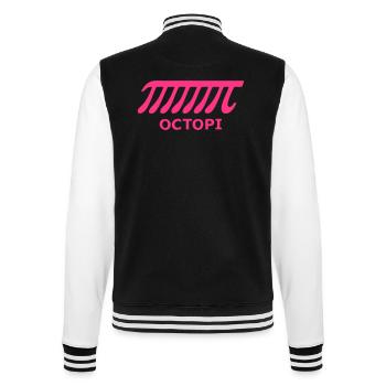Octopi - Geek Science Shirt - Veste Teddy - noir/blanc - Dos - Marisol (170cm)