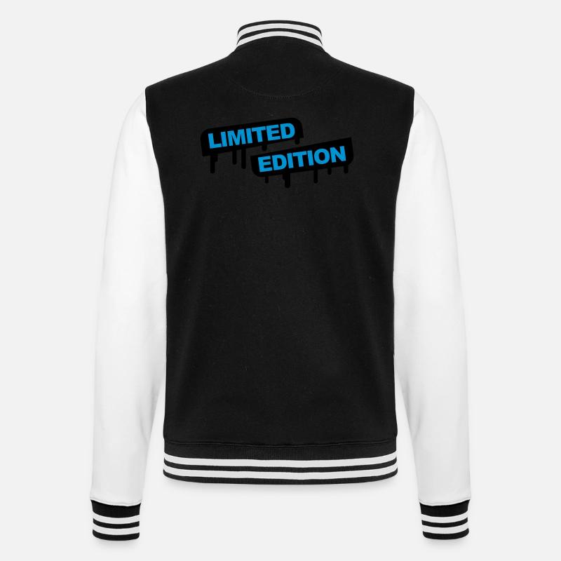 Limited Edition Graffiti - Veste Teddy - noir/blanc