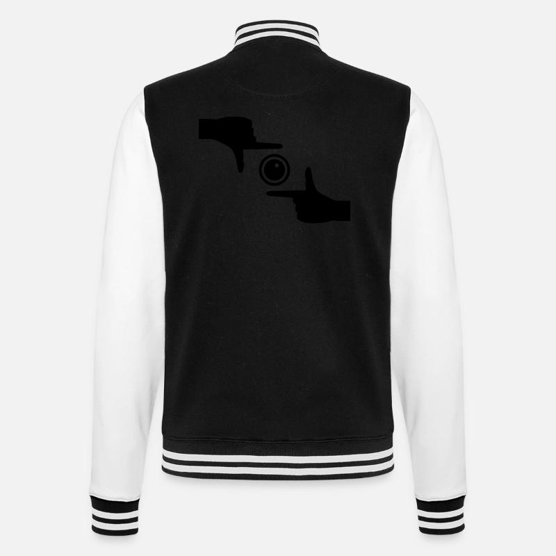 Photo - Veste Teddy - noir/blanc