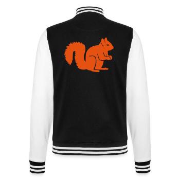 Ecureuil - Veste Teddy - noir/blanc - Dos - Marisol (170cm)