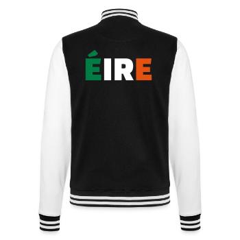Irland - College-Sweatjacke - Schwarz/Weiß - Hinten - Marisol (170cm)