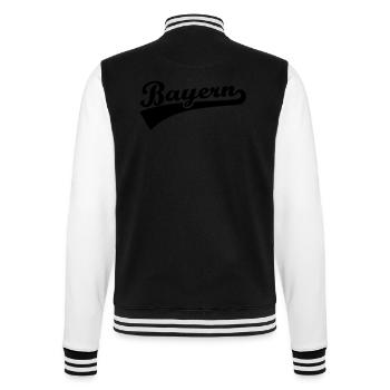 Bayern - College-Sweatjacke - Schwarz/Weiß - Hinten - Marisol (170cm)