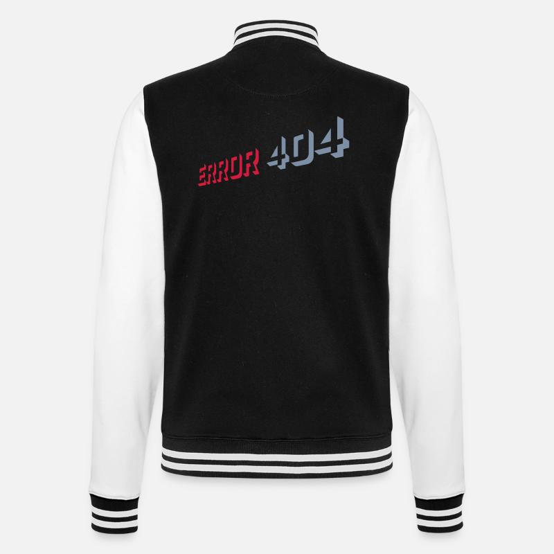 Erreur 404 Nerd Computer - Veste Teddy - noir/blanc