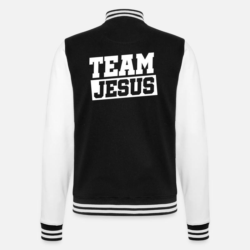 L’équipe de Jésus - Veste Teddy - noir/blanc