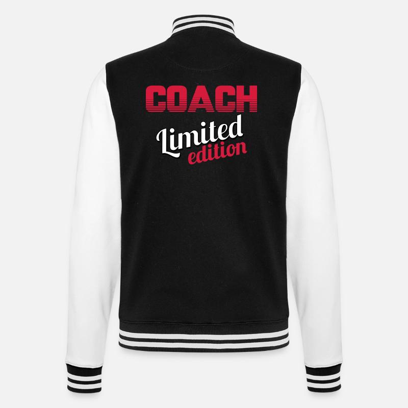 COACH LIMITED EDITION - Veste Teddy - noir/blanc