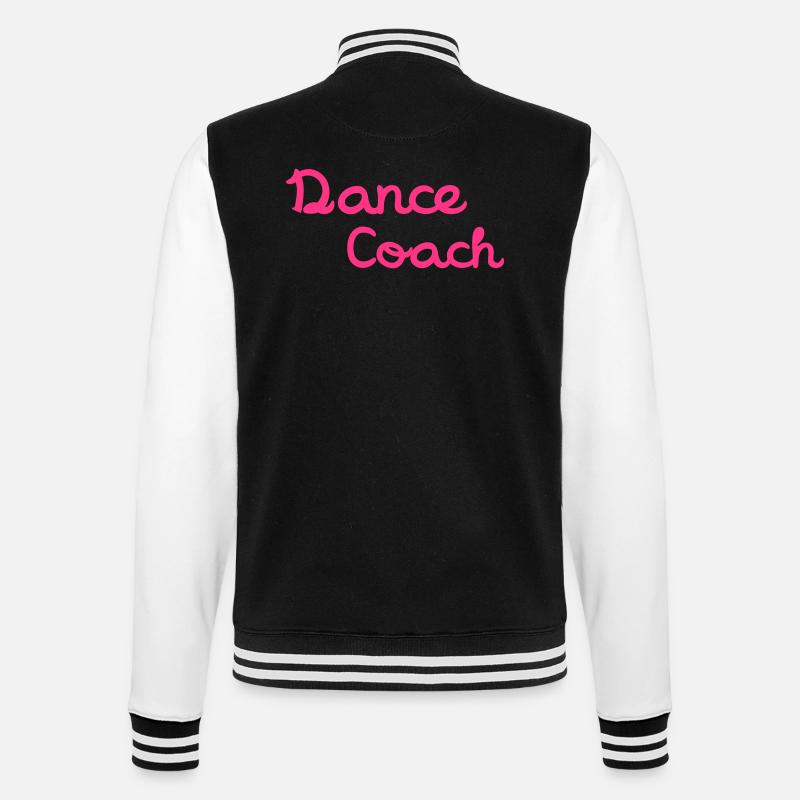 Dance Coach - College-Sweatjacke - Schwarz/Weiß