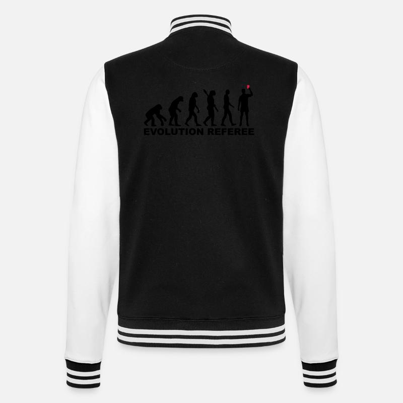 Evolution Referee - College Sweat Jacket - black/white
