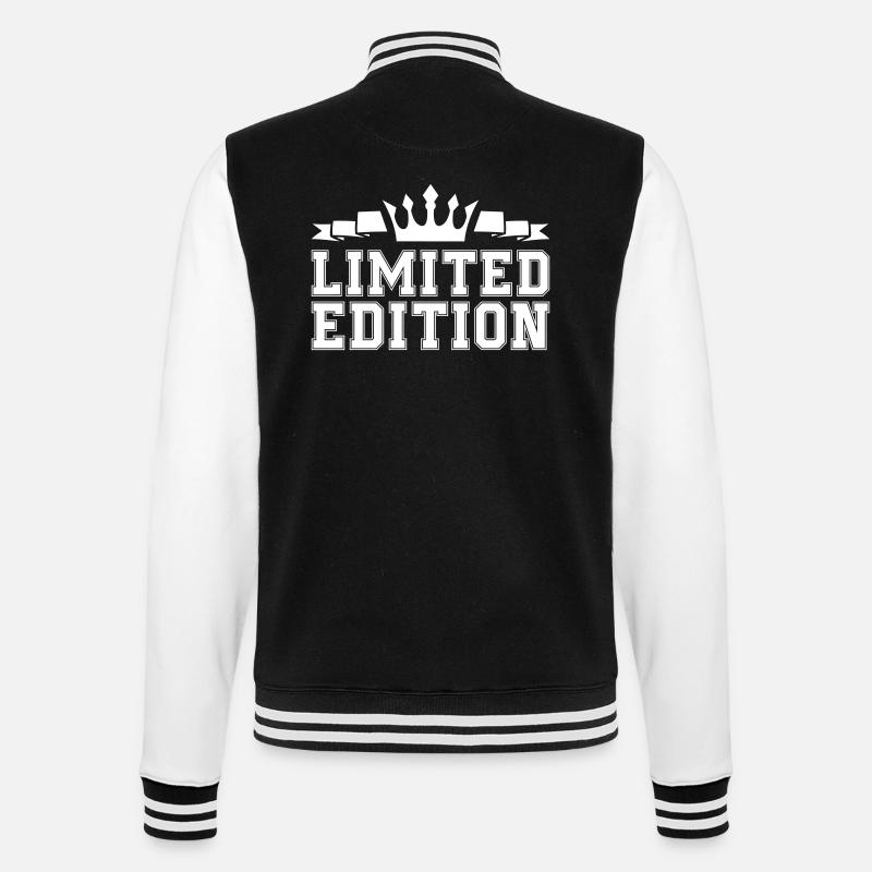 limited edition 1 - College-Sweatjacke - Schwarz/Weiß