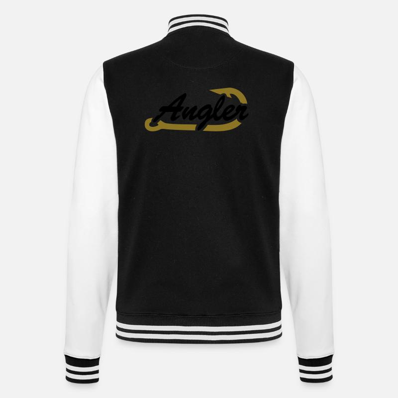 Pêcheur - Veste Teddy - noir/blanc