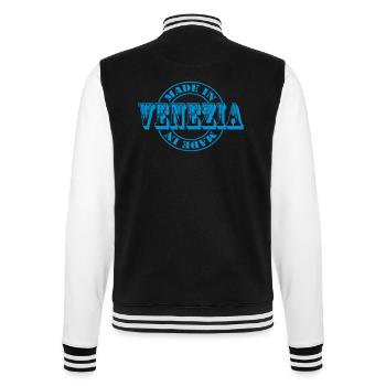 made in venezia m1k2 - Veste Teddy - noir/blanc - Dos - Marisol (170cm)