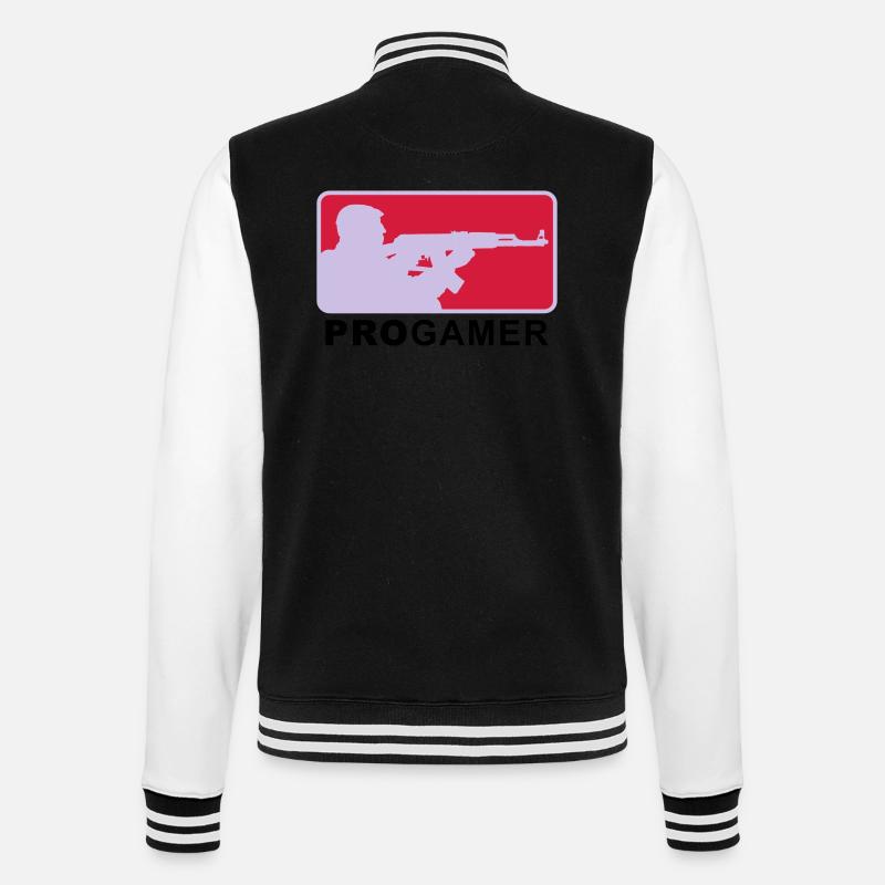 progamer_2011_4_3c - Veste Teddy - noir/blanc