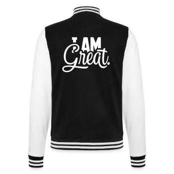 Je suis grand charme - Veste Teddy - noir/blanc - Dos - Marisol (170cm)