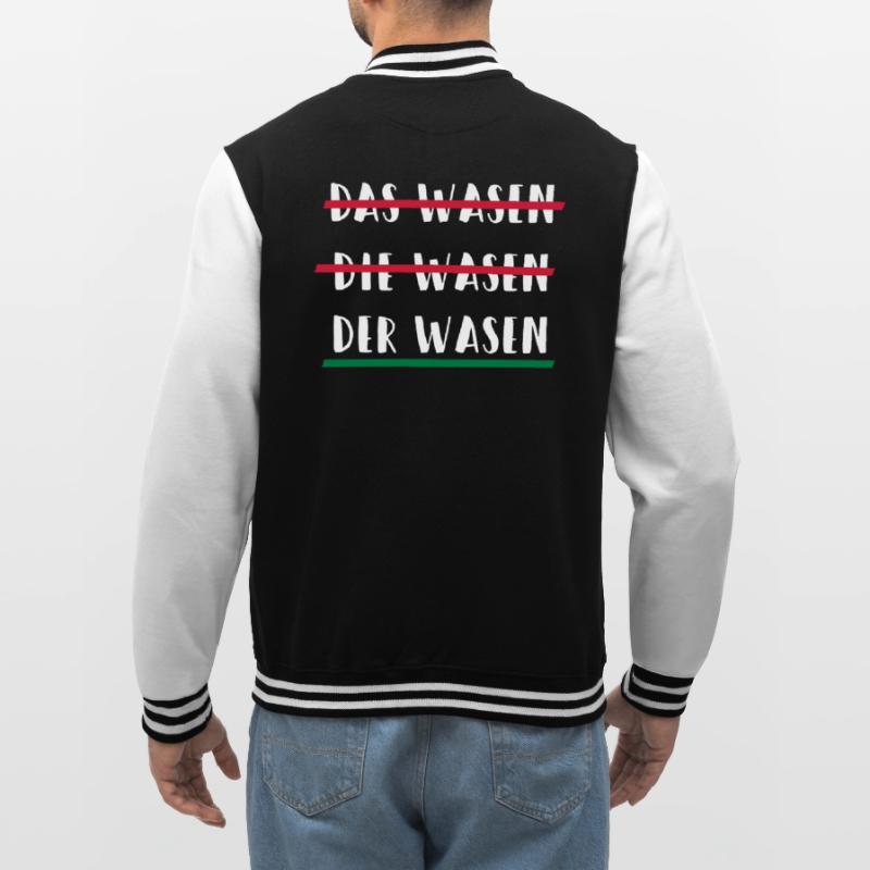 das die oder der Cannstatter Wasen Geschenk College-Sweatjacke