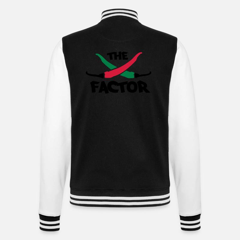 The chilli factor - Veste Teddy - noir/blanc