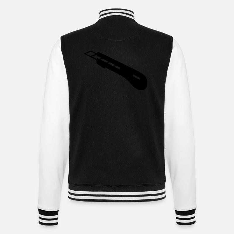 Cutter - College-Sweatjacke - Schwarz/Weiß