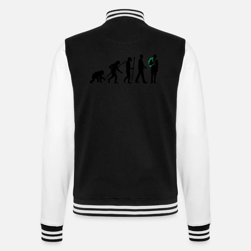evolution_pfadfinder_2016_b_2c - College-Sweatjacke - Schwarz/Weiß