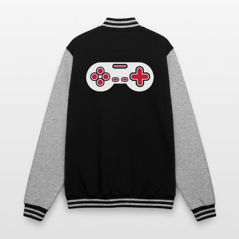 Conception Retro Gamer Controller Veste Teddy
