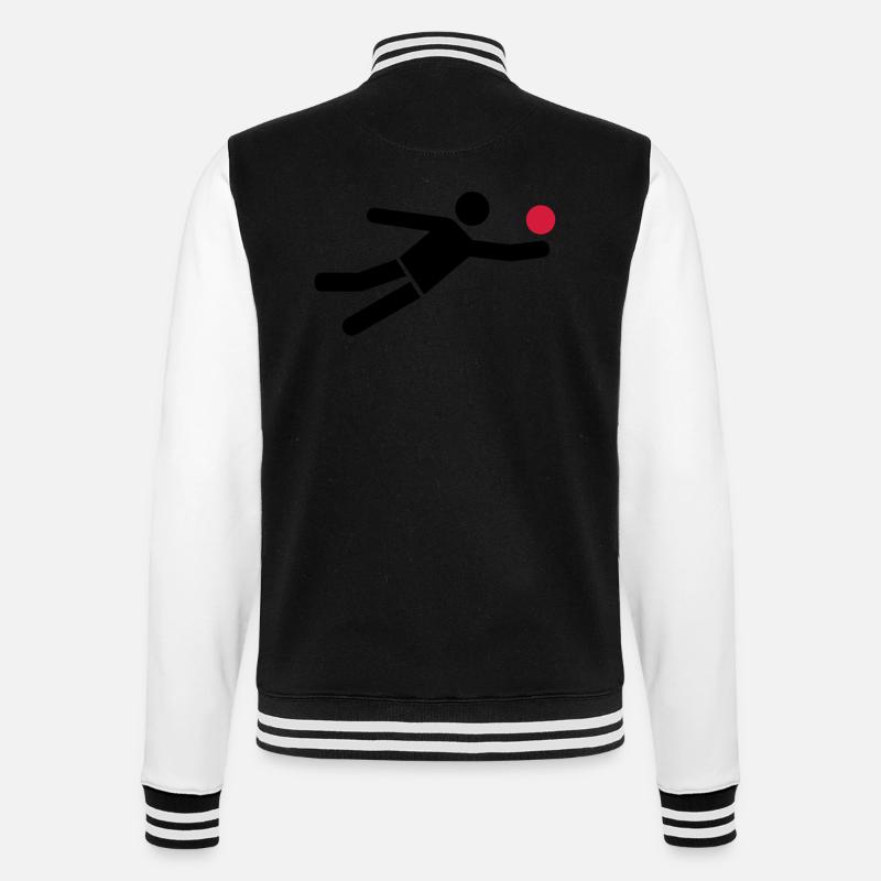Volley-ball - Veste Teddy - noir/blanc