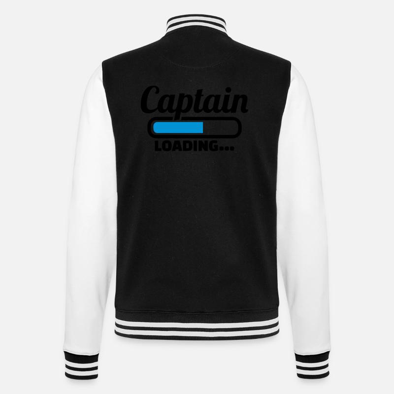 Capitaine - Veste Teddy - noir/blanc