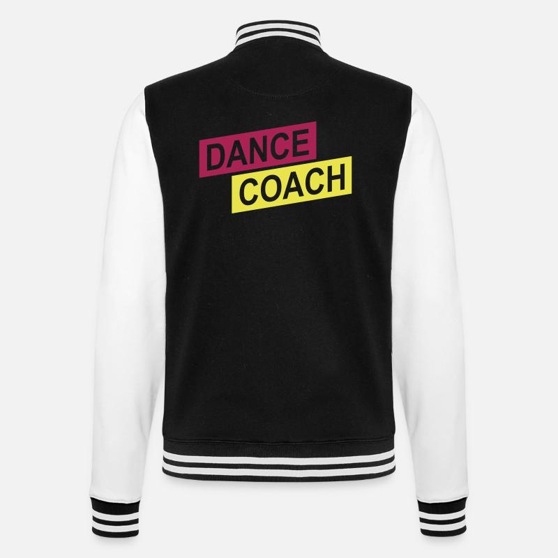 dance coach up - College-Sweatjacke - Schwarz/Weiß