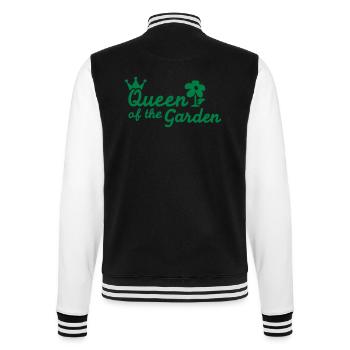 Queen of the garden - Veste Teddy - noir/blanc - Dos - Marisol (170cm)