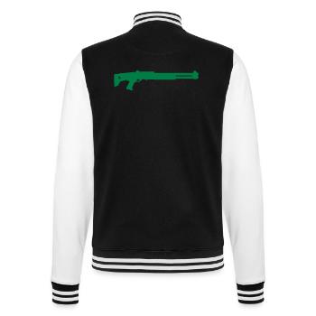 Benelli - College-Sweatjacke - Schwarz/Weiß - Hinten - Marisol (170cm)