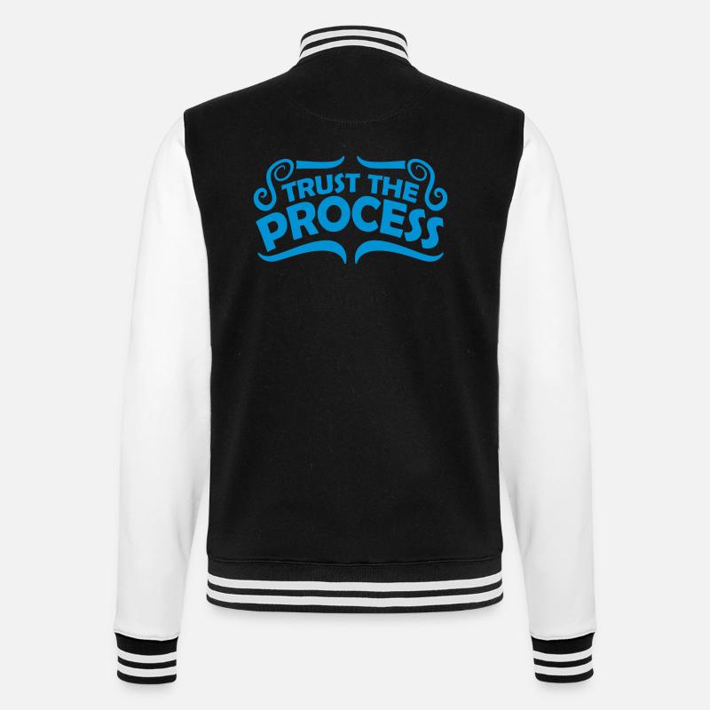 faire confiance au processus Devis - Veste Teddy - noir/blanc