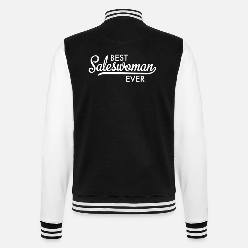Marketing - College Sweat Jacket - black/white