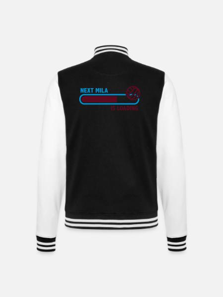 VF Next Mila MP - College-Sweatjacke - Schwarz/Weiß
