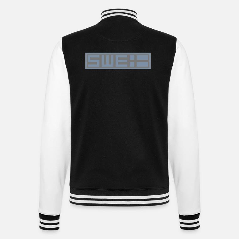Tactique suédoise - Veste Teddy - noir/blanc