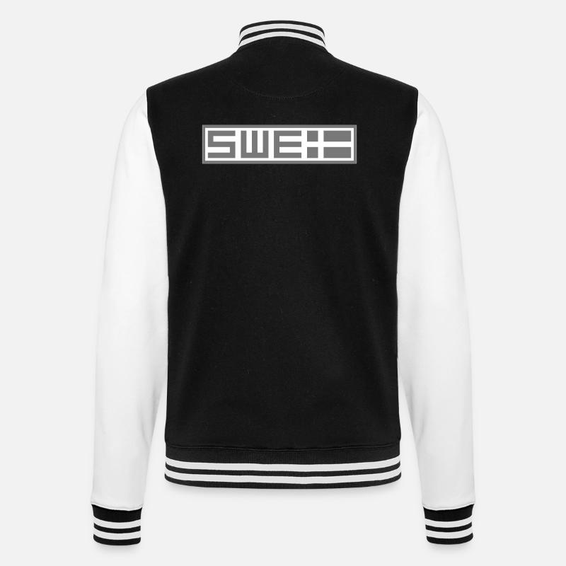 Tactique suédoise - Veste Teddy - noir/blanc