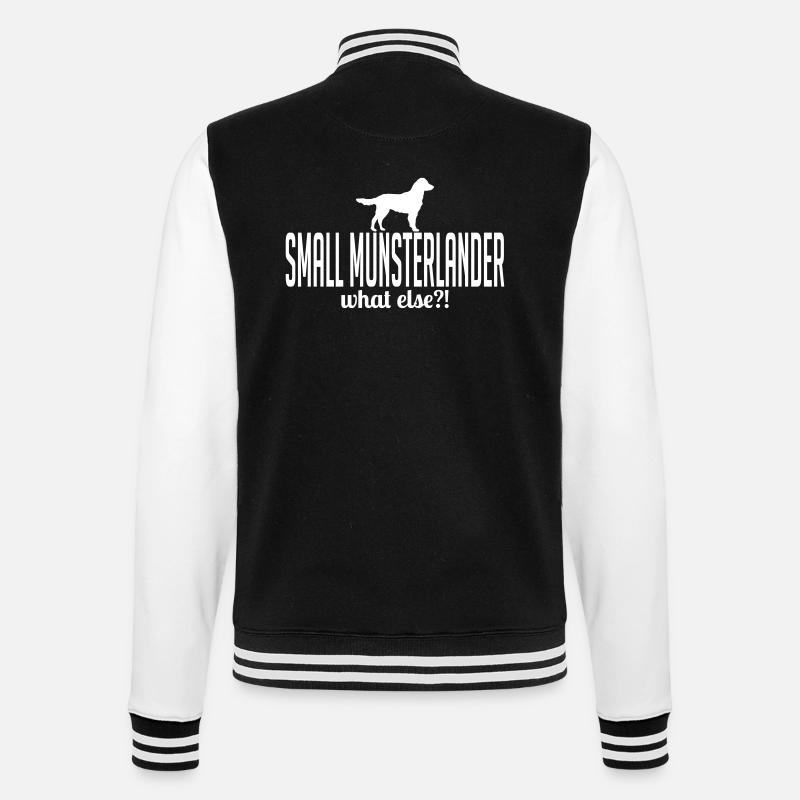 SMALL MUNSTERLANDER what else - College-Sweatjacke - Schwarz/Weiß