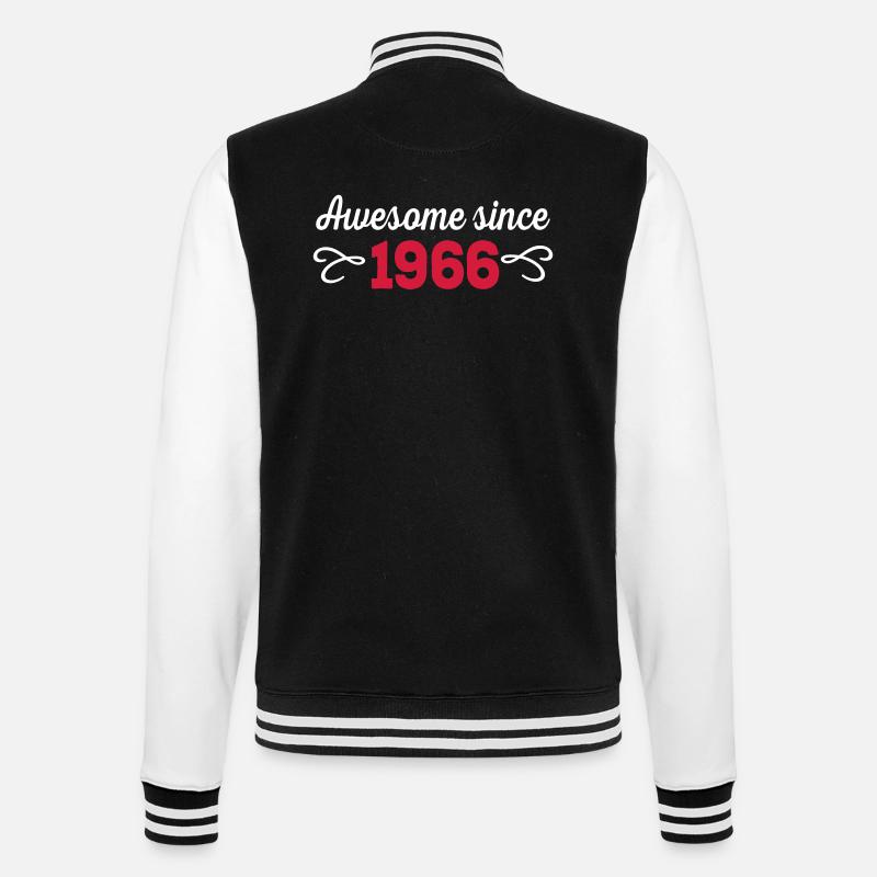 Génial1966 - Veste Teddy - noir/blanc