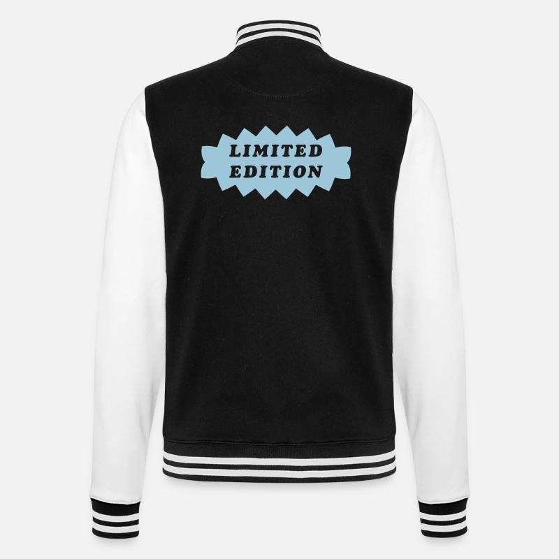 limited_edition_junge - College Sweat Jacket - black/white