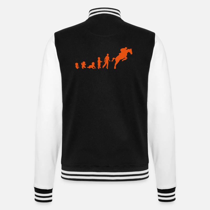 evolution equitation cheval9 obstacle sa - Veste Teddy - noir/blanc