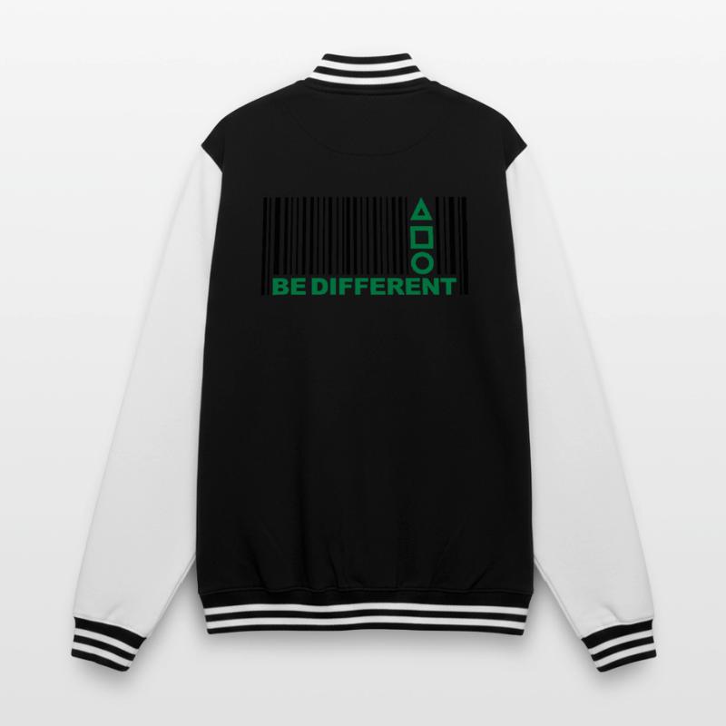 Be Different - Symboles - Barcode - code à barres Veste Teddy