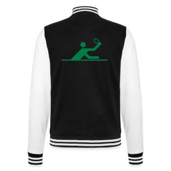_tabletennis_01 - College-Sweatjacke - Schwarz/Weiß - Hinten - Marisol (170cm)