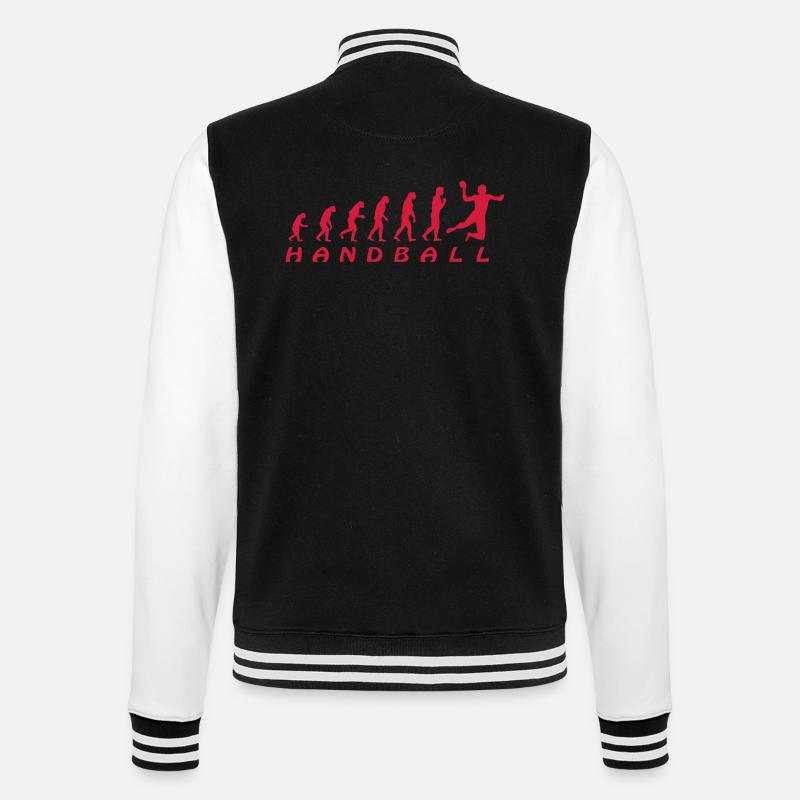 Evolution Handball - Veste Teddy - noir/blanc