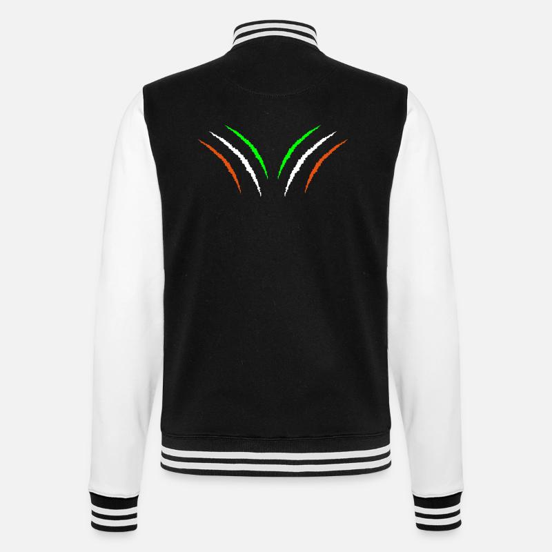 Griffes Irlande 2 - Veste Teddy - noir/blanc