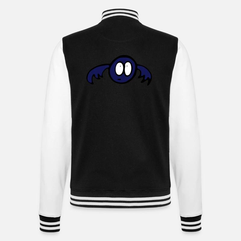 Batman - College-Sweatjacke - Schwarz/Weiß