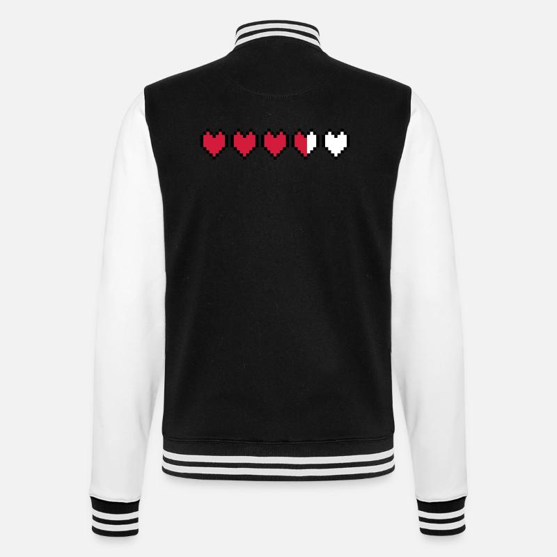 Vie Pixel - Veste Teddy - noir/blanc