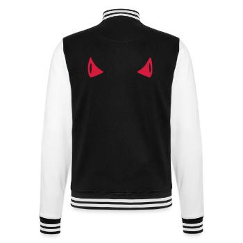 Diable - Corne - Veste Teddy - noir/blanc - Dos - Marisol (170cm)
