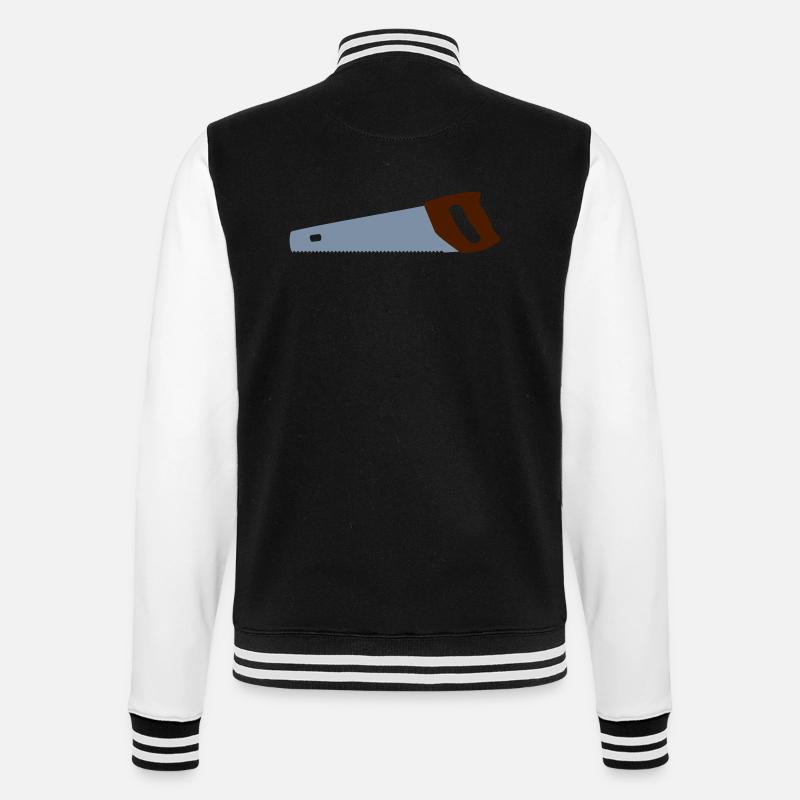 outils - Veste Teddy - noir/blanc