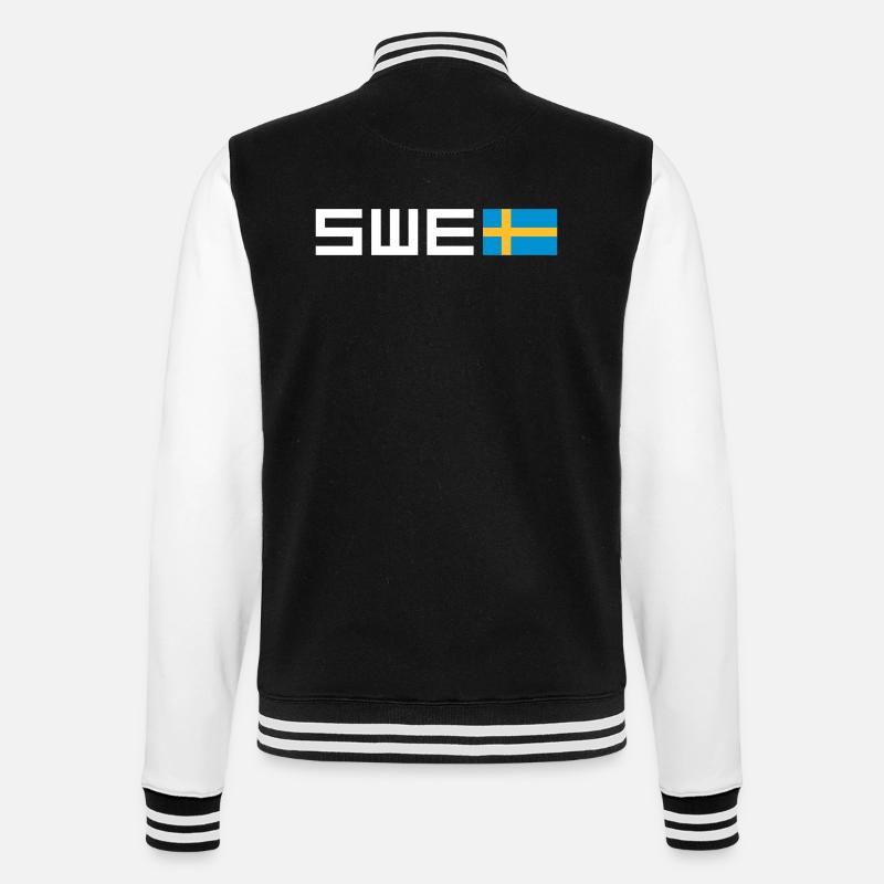 Suède - Veste Teddy - noir/blanc
