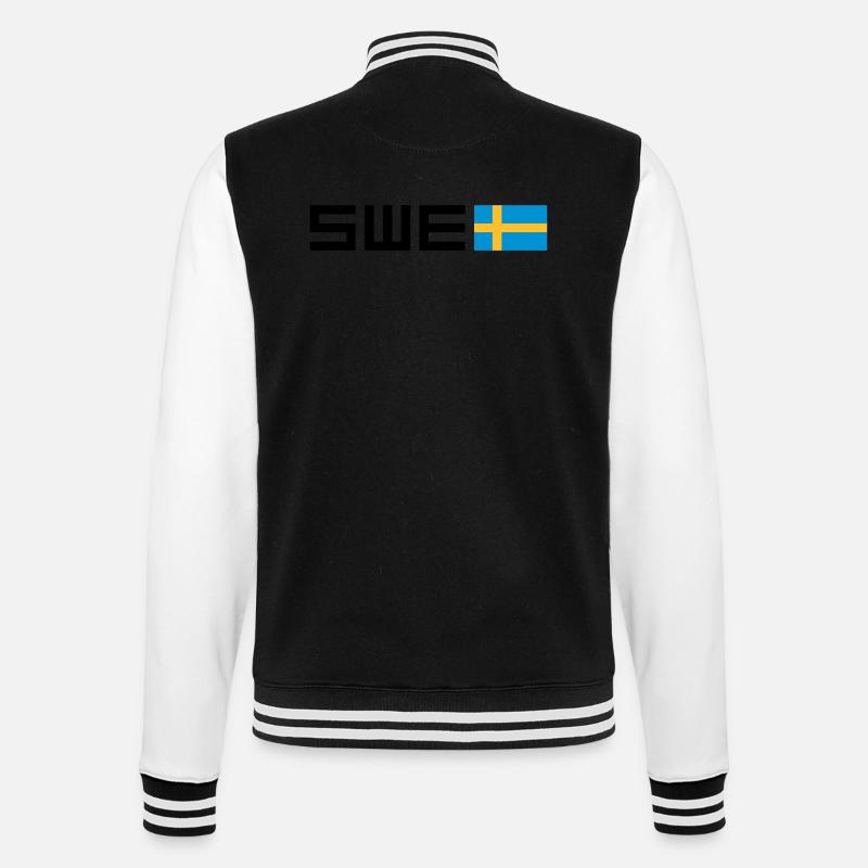 Suède - Veste Teddy - noir/blanc