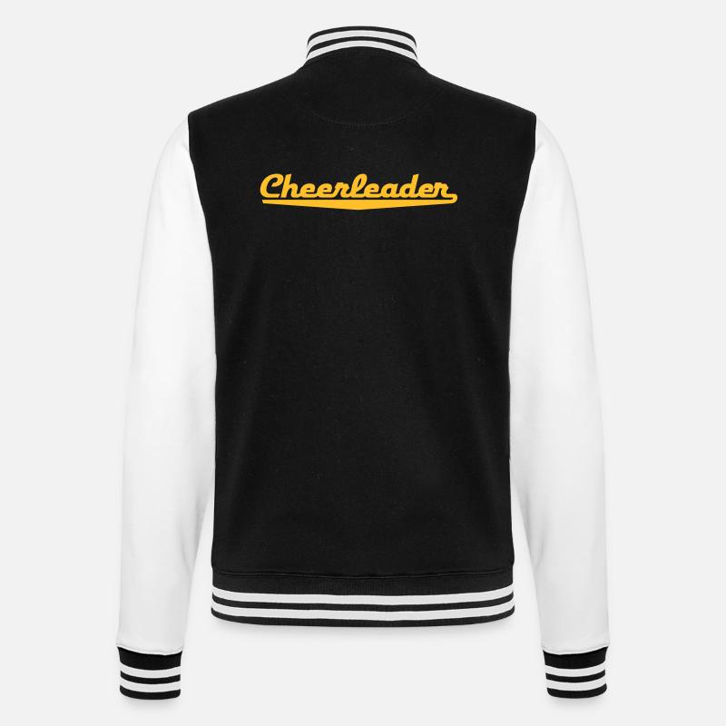cheerleader - College-Sweatjacke - Schwarz/Weiß