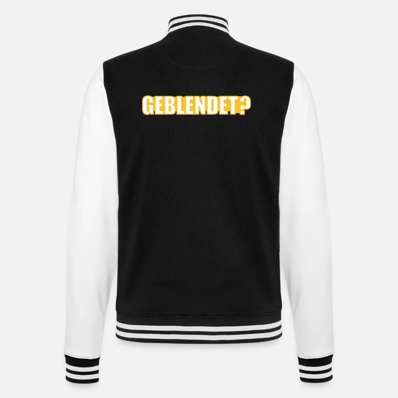Schönheit - College-Sweatjacke - Schwarz/Weiß