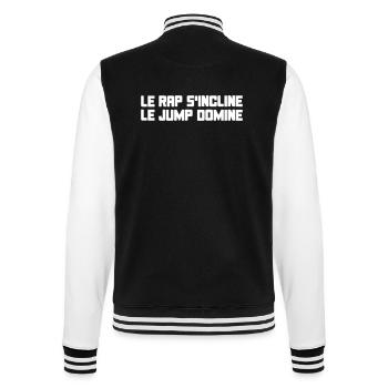 Le Rap s incline Le Jump Domine - Veste Teddy - noir/blanc - Dos - Marisol (170cm)