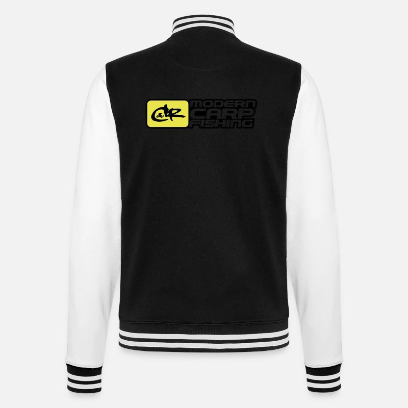 Pêche, Pêche, Pêche et Respect, Catch Realease - Veste Teddy - noir/blanc